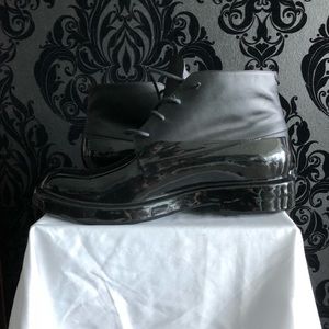 Balenciaga Patent dipped ankle boots Men US11